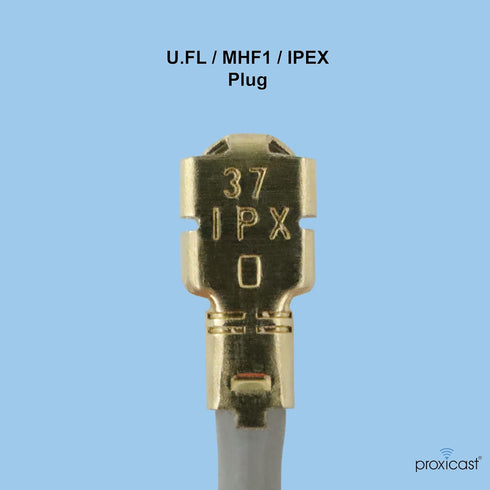 Proxicast 8 inch U.FL to SMA Female Ultra Low-Loss Coaxial Pigtail Jumper Cable for 4G, LTE, 5G, Bluetooth