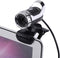 Sonew Webcam Camera, USB 2.0 12M Pixels Clip-on Webcam PC Camera with 360