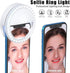 Generic 3 Selfie Ring Light for iPhone, Android, Tablet - Rechargeable Clip-on Light Levels