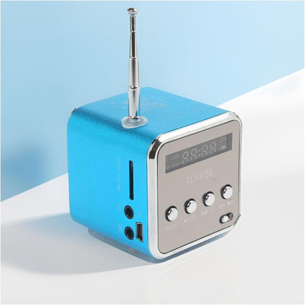 Etigood Mini Bluetooth Speaker, Wireless Music Player Portable FM Radio Speakers Digital Stereo