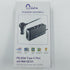 Qidoe 3 Socket Car Charger Splitter 200W, Cigarette Lighter Adapter with PD30W USB-C & QC3.0 Multi USB Car Charger