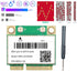 MPE-AX3000H WiFi 6 Wireless Card Dual Band 802.11ax Half Mini PCI-E WiFi Card PCI Express Network Adapter BT5.2 for
