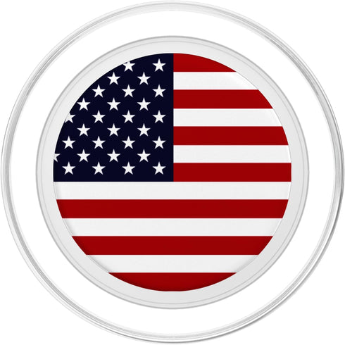 American Flag PopSockets PopGrip for MagSafe - US Patriotic Phone Holder Knob