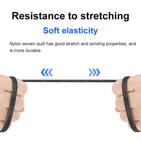 3.5mm to 6.35mm Stereo Audio Cable 10 ft, 1/4 to 1/8 Audio Cable, 3.5mm Male to 6.35mm Male TRS Nylon Braid Cable