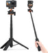 VRIG Action Camera Selfie Stick Tripod for DJI Osmo Nano/Action 6, Dual-Direction Magnetic