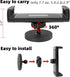 ZUZUXI 360 4.7 13 inch Magnetic Tablet Holder for iPad, Rotation Heavy Duty Magnet Tablet Mount