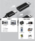 TFAK 4Pack Cam,MP3 USBC to Mini USB Adapter, USB Mini to Usbc Adapter Supports Charge & Data Sync Compatible