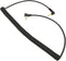 Foto&Tech 90in(2.3M) Stretch/23in Coiled HEAVY WEIGHT LOCKING 3.5mm to Male Flash PC Sync