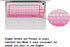 HRH Ultra Thin Silicone Keyboard Cover Skin for MacBook Air 13.3" 2020 with M1 Processor (Model A2337) Touch ID