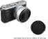 JJC LH-X100 Lens Hood Sun Shade with 49mm Filter Adapter for Fuji X100VI X100V X100F X100T