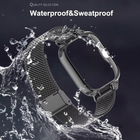 Compatible Xiaomi Redmi Watch 4 Bands - Stainless Steel Metal Replacement Strap Bracelet Accessories