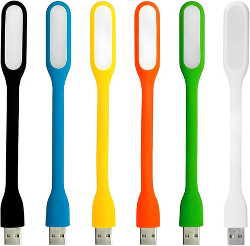 USB LED Light Lamp for Power Bank, Portable Eye Care Mini Night Light with Flexible Arm, USB Gooseneck Reading Lamp,