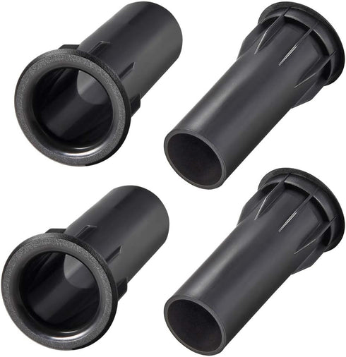 uxcell 35mm x 80mm Speaker Port Tube, Subwoofer Bass Reflex Tube, 4pcs Bass Woofer Box