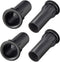 uxcell 35mm x 80mm Speaker Port Tube, Subwoofer Bass Reflex Tube, 4pcs Bass Woofer Box