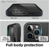 Elago iPhone 13 Pro Case - Slim Liquid Silicone, Full Body Protection, Soft Microfiber Lining, 6.1" (Black)