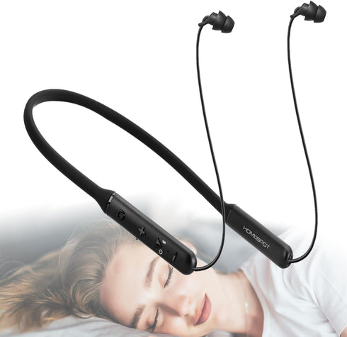 HomeSpot Lightweight Wireless Neckband SleepBuds, Superior Audio Quality, 28-Hour Battery Life JY110-S1