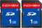 elecacc SD Card 1GB (2 Pack) Class 4 Flash Memory Cards MLC Stanard