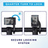 VeloChampion Out Front Bike Handlebar Mount, Compatible with Wahoo Computer Bolt and Elemnt
