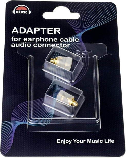 okcsc IE300 Adapter 0.78 2Pin Cable Female Connector for Sennheiser IE300, IE900, IE600, AKG N5005, N30, N40