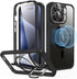 ESR iPhone 13 Pro Max Case with Stand, Compatible with MagSafe, Full-Body Military-Grade Drop Proof Case with Built-in
