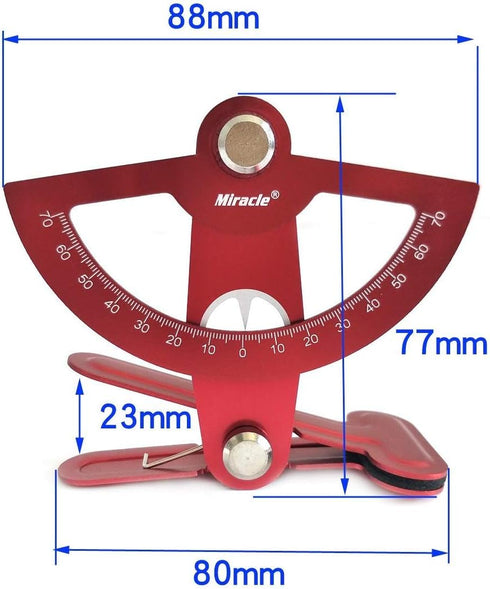 RC Plane Hobby Throw Meter for RC Model RC Plane DIY Tool Anodized Aluminum Throw Meter
