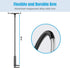 WixGear 4"-10.5" Tablet Holder for Bed - Gooseneck Tablet Holder Stand, Flexible Long Arm Gooseneck Mount Holder Clip