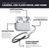 1 Pack Performore Adjustable Anti-Drop Wrist Lanyard Universal Detachable Strap with Clip Lock Secure Tether for Phone