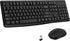 EDJO Wireless Keyboard and Mouse Combo, Full-Sized 2.4GHz USB Computer Wireless Keyboard and Optical Mouse for Windows,