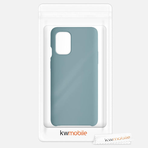 kwmobile TPU Silicone Case for OnePlus 8T - Soft Finish Phone Cover - Arctic Night