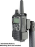 Bulletpoint Aluminum Two-Way Handheld Radio Walkie-Talkie Holder with 20mm Ball Mount