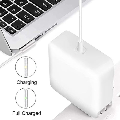 Mac Book Pro Charger, 60W Power Adapter with L-Tip Magnetic Connector, Compatible with 13 Inch Before Mid 2012