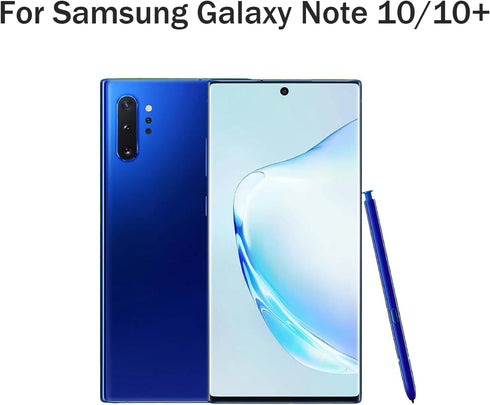 Blue Galaxy Note 10 Plus Pen for Samsung Galaxy Note 10 5G Touch Screen Stylus Pen Replacement Parts for Samsung Note 10, Note 10 Plus, Note 10 Ultra S Pen No Bluetooth Function Type-C Convertor
