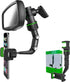 Rearview Mirror Phone Holder for Car, 360° Rotatable and Retractable Multifunctional Phone Holder - Black