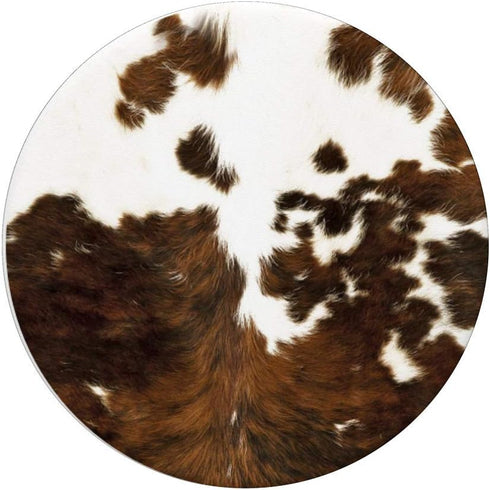 Western Cow Hide Phone Grip PopSockets Swappable PopGrip