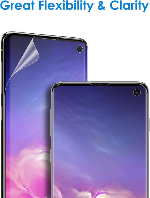 JETech Screen Protector for Samsung Galaxy S10, TPU Ultra HD Film, Case Friendly, 2-Pack