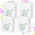 Halloween Sound Sensor, Scary Sound Speaker Machine for Indoor Outdoor Party Decoration (4 Pcs)