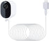 30FT Outdoor Magnetic Charging Cable for Arlo Pro 3, Pro 4, Pro 5S, Ultra, Ultra 2 - Continuous Power for Your Security