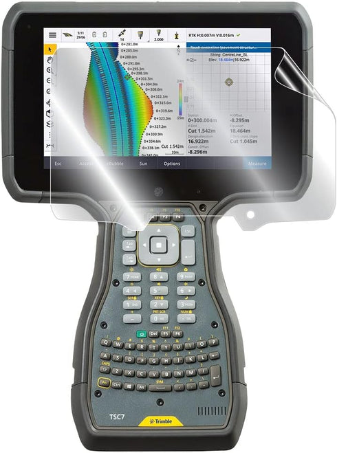 IPG For Trimble TSC7 Screen Protector, Hydrogel Invisible Ultra HD Clear Film, Anti Scratch Skin Guard
