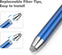 Granarbol Precise Long Stylus Pen for Touch Screens, 3 Extra Replaceable Fiber Tips Capacitive Stylus for iPad, iPhone,