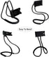 Upgraded Cell Phone Stand Hanging on Neck, Hands-Free Mobile Phone Holder Clip on Bed/Table 360° Rotation
