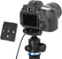 Quick Release Plate for Manfrotto 200pl-14 Rc2 Camera Tripod Head (Pack of 2) Black