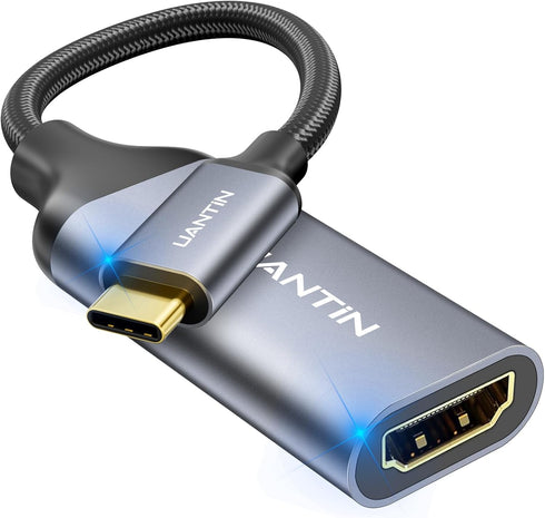 UANTIN USB C to HDMI Adapter (4K@60Hz) High-Speed USB Type-C 3.1 to HDMI
