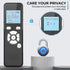 AKALULI 72GB 5300 Digital Voice Activated Recorder with Playback - Audio Recording Device with Hours Recording Time