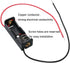 10PCS 12V 23A Battery Holder, Black Battery Case with Leads Wires