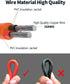 Tonton DC7909 8mm Power Pigtails Cable 3.3FT, 12V Female Plug to Bare Wire for Jackery Bluetti Power Bank