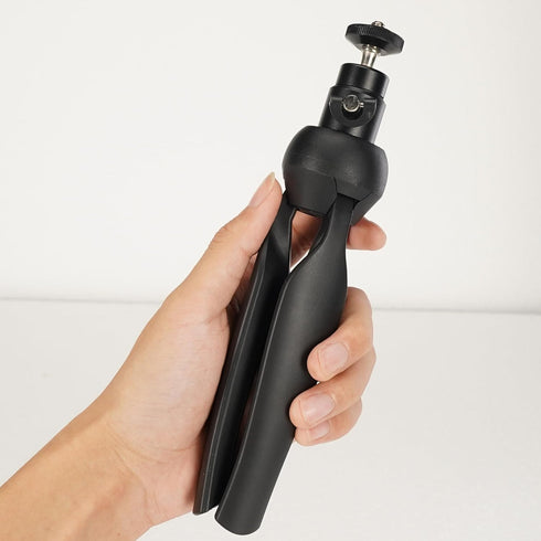 PIXEL 1/4 3 Camera Mini Desktop Tripod Stand with Universal Screw Ball Head for DJI osmo Pocket Mirrorless Cameras