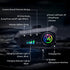 Motorcycle Helmet Bluetooth Headset, Outdoor Wireless Communication System with Noise Cancellation, IPX6 Waterproof,