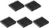 uxcell Electronic Radiators Heatsink for MOS GPU IC Chip, Black, 45 x 45 x 10 mm, 5pcs