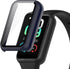 Case for Amazfit Band 7 - PC Protective Cover with Tempered Glass Film, Smartwatch Screen Protectors Accessories