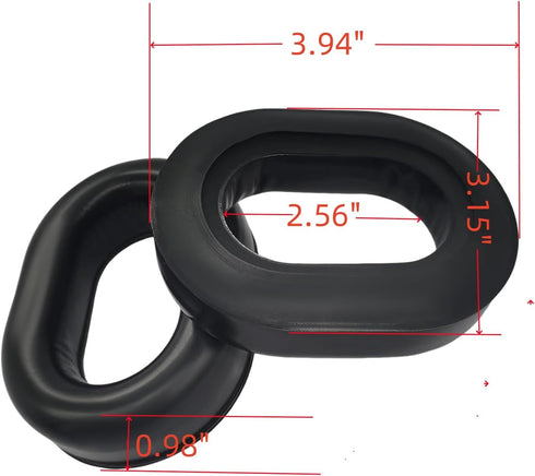 Replacement Seals Ear Pads Cover Cups GA Headset Cushions for David Clark H10-60 H10-20 H10-13.4 H10-76 H10-30 H10-13S Aviation Earmuffs Headphones(2 Pack)